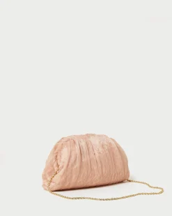 Bailey Blue Floral Pleated Clutch