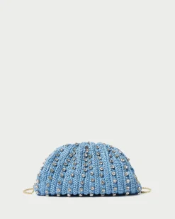 Bailey Mint/Crystal Dome Clutch