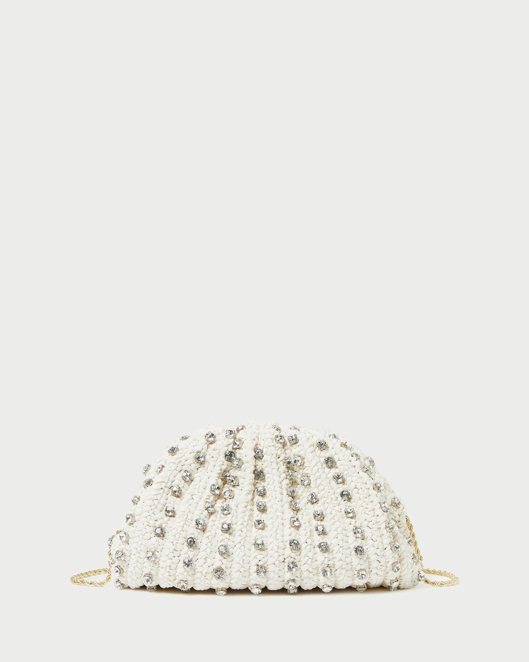 Bailey Mint/Crystal Dome Clutch