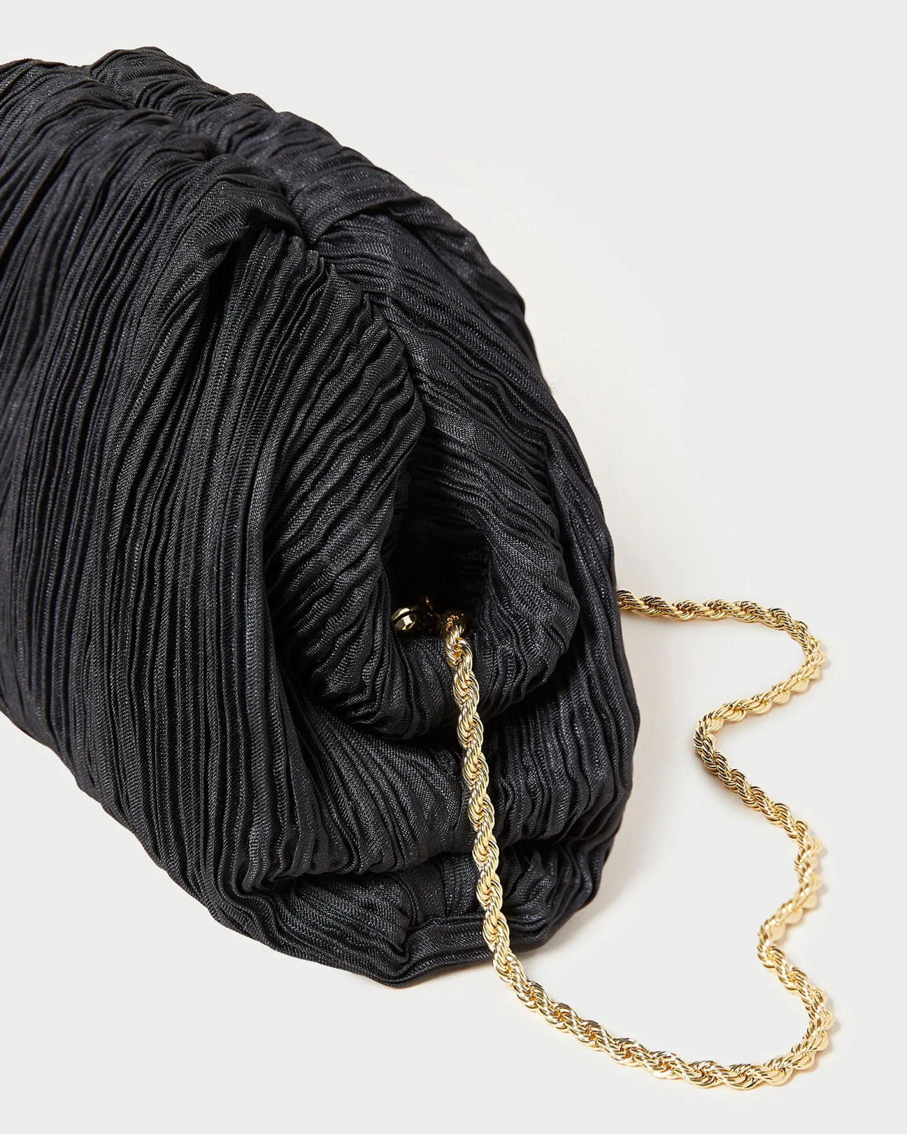 Bailey Natural/Crystal Dome Clutch