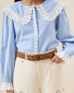 Beckett Cacao Suede Studded Belt