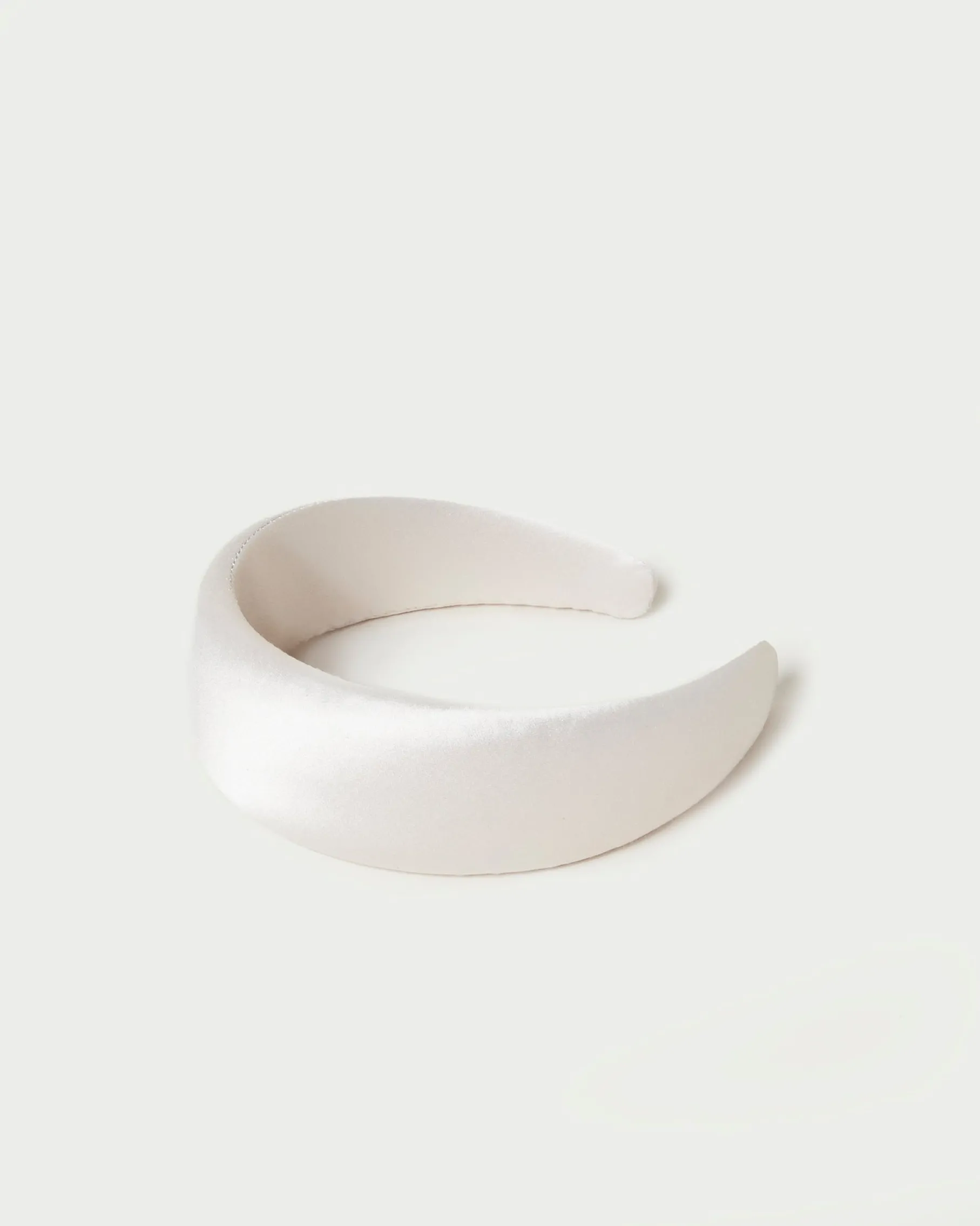 Bellamy Cream Satin Headband