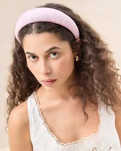 Bellamy Natural/Crystal Puffy Headband