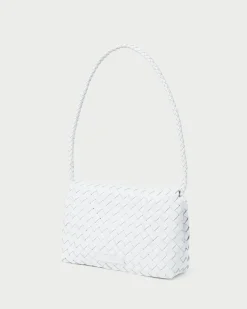 Billie Gold Leather Shoulder Bag