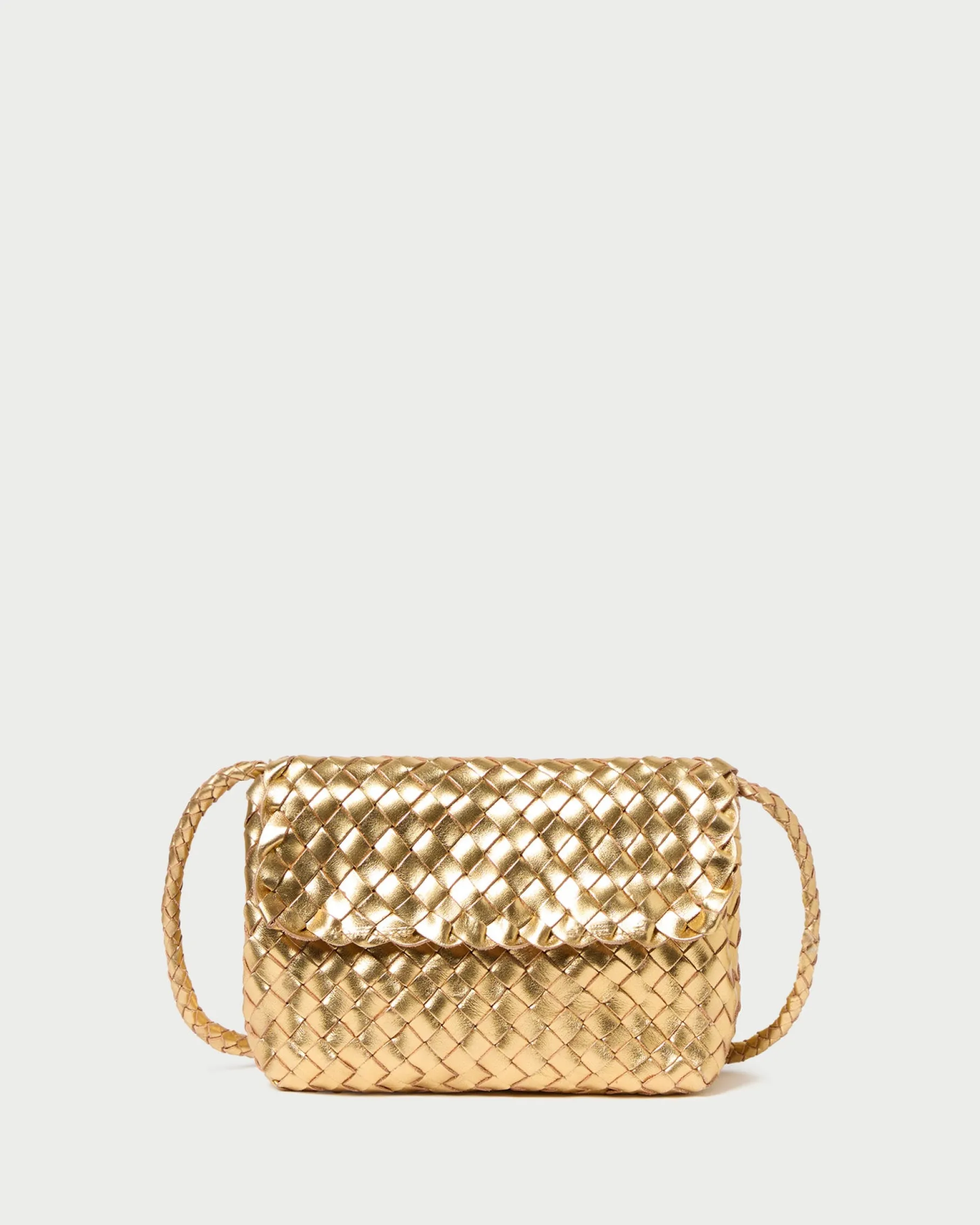 Billie White Leather Shoulder Bag