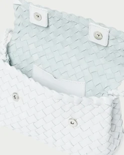 Billie White Leather Shoulder Bag