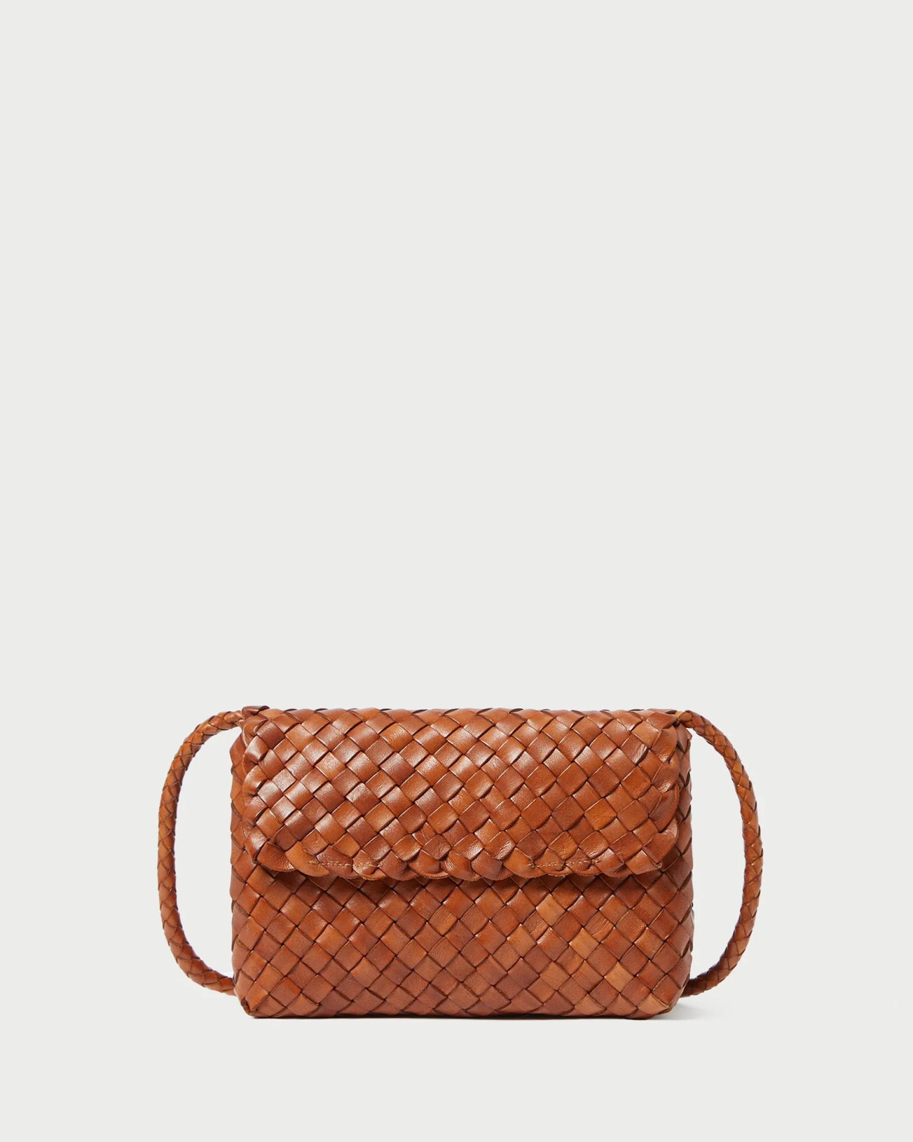 Billie White Leather Shoulder Bag