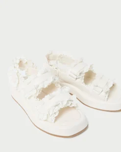 Blaise Caramel Leather Platform Sandal