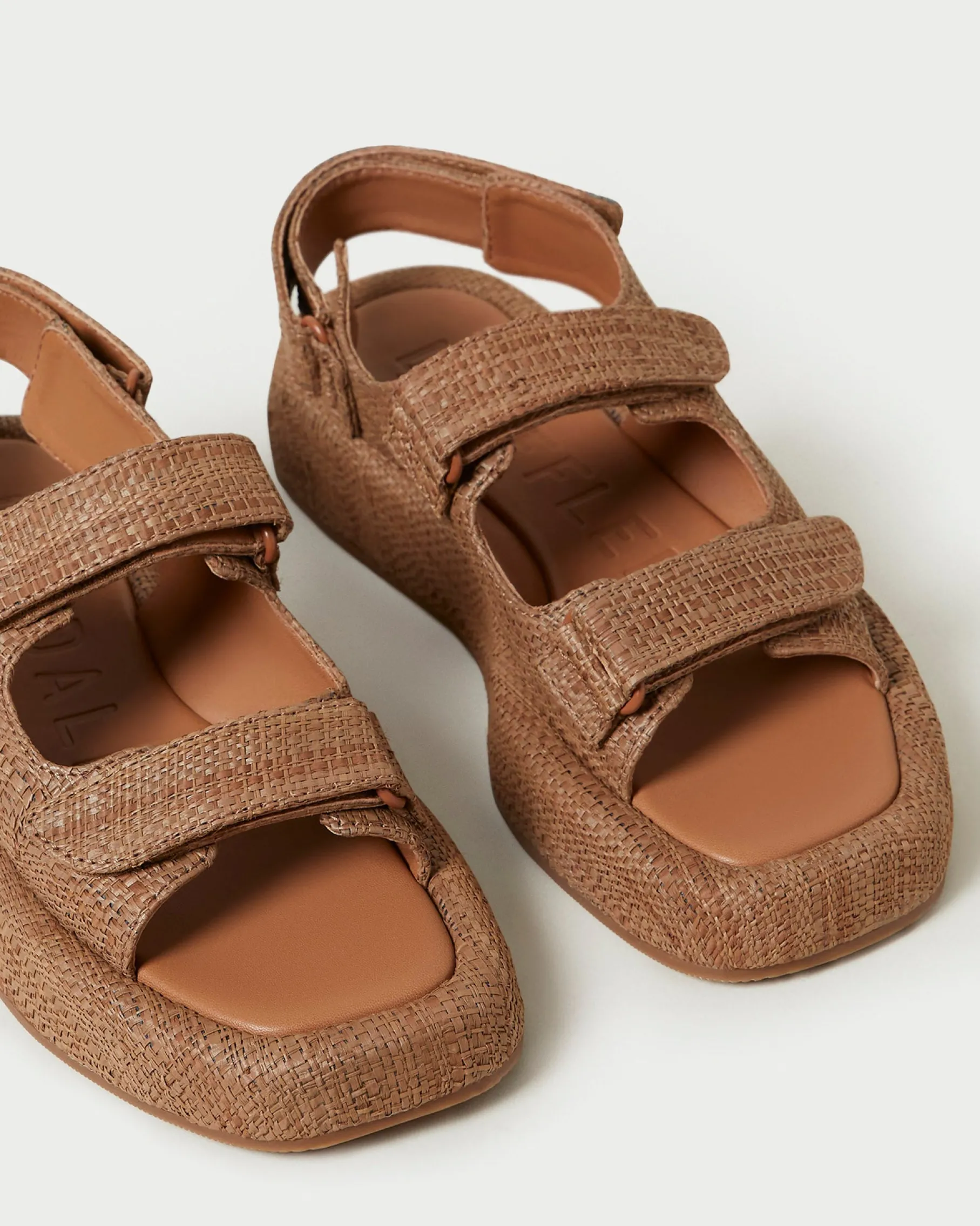 Blaise Natural Raffia Platform Sandal