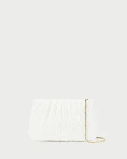 Brit Natural Flat Pleated Clutch