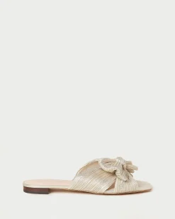 Daphne Blue Bow Slide