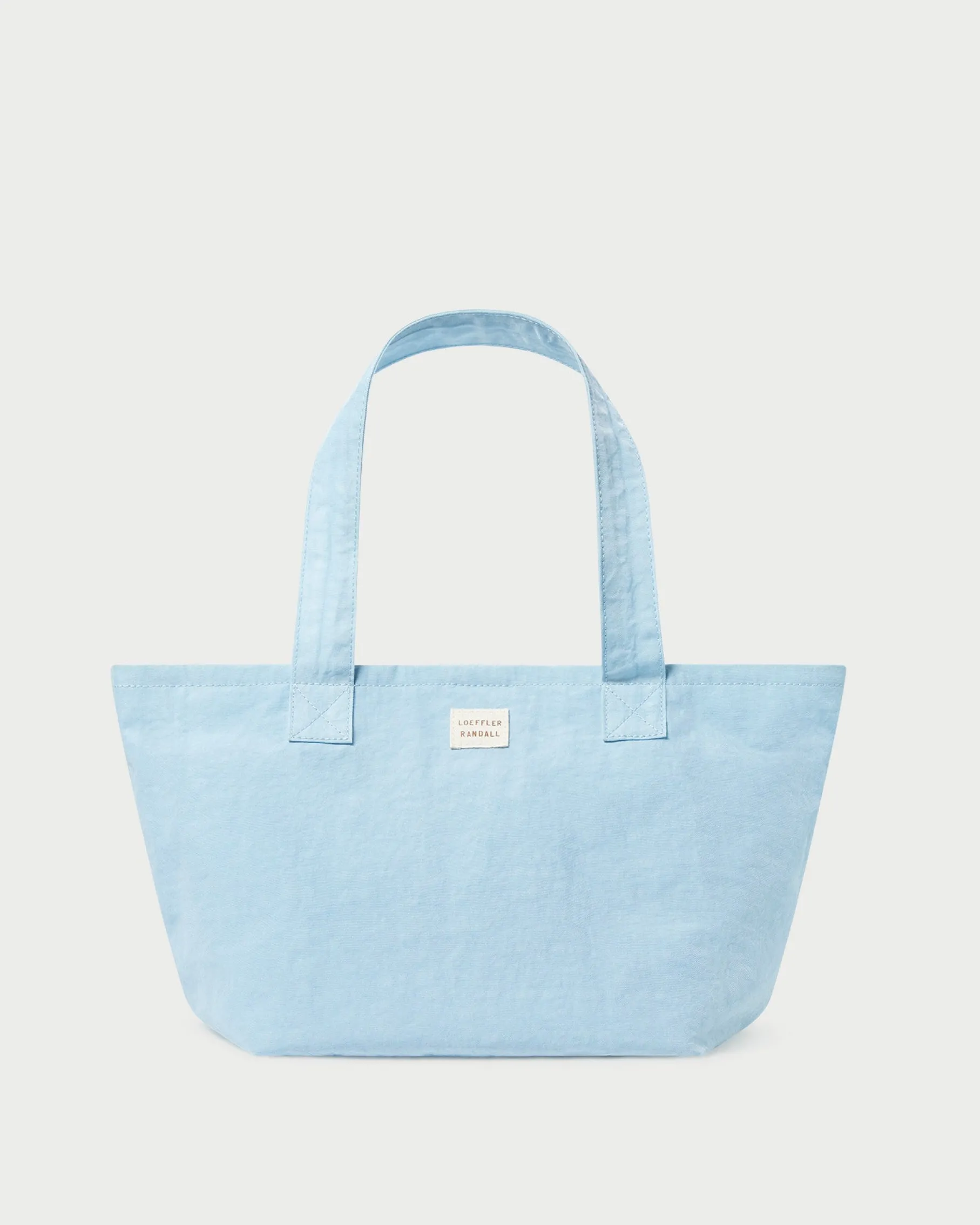 Ellis Light Blue Packable Tote