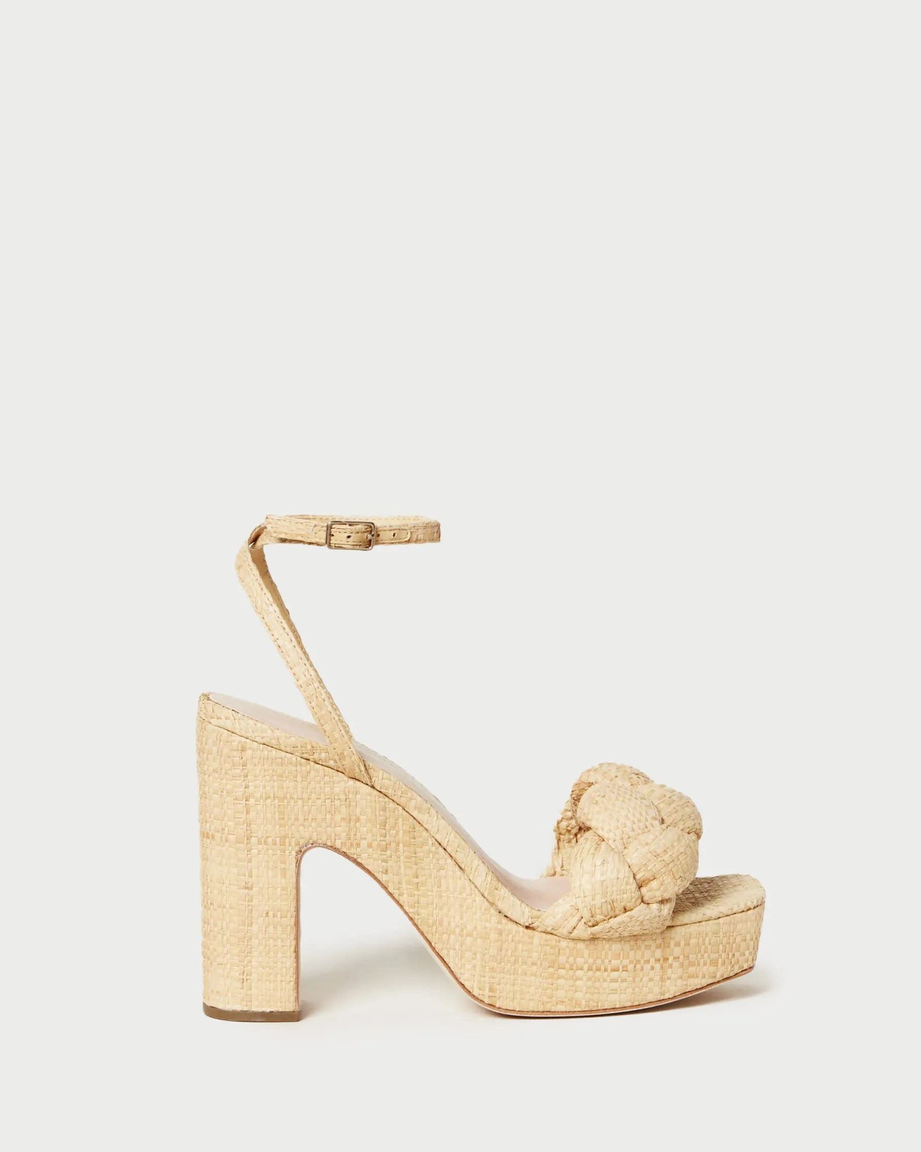 Fae Blue Denim Platform Heel