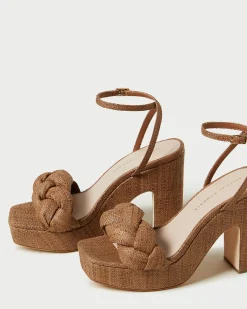 Fae Natural Platform Heel