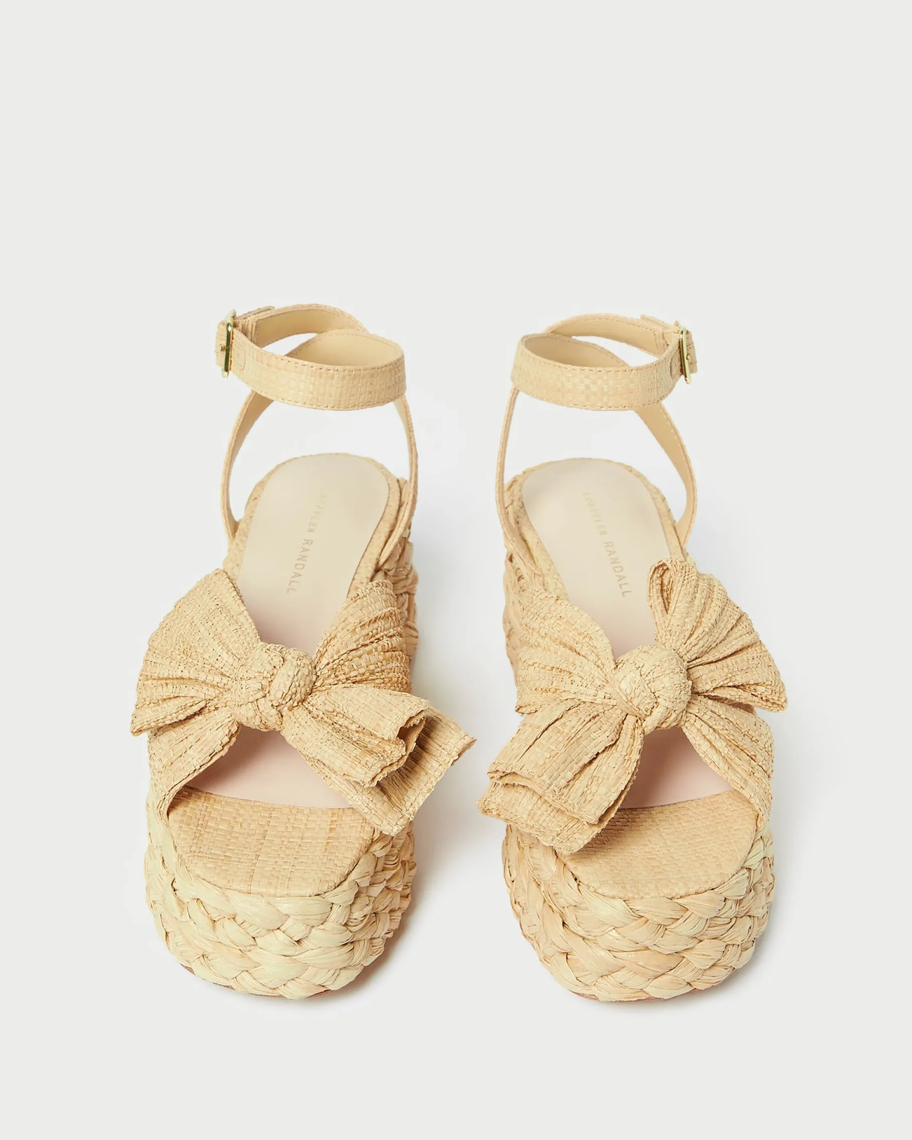Gaby Brown Gingham Bow Espadrille