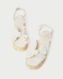 Gaby Brown Gingham Bow Espadrille