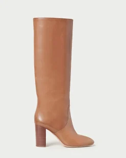 Goldy Cognac Tall Boot