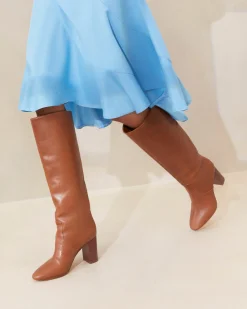 Goldy Espresso Tall Boot