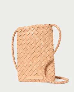 Grace Emerald Woven Crossbody