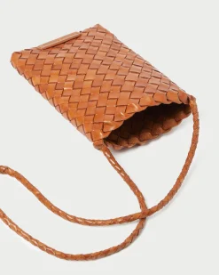 Grace Emerald Woven Crossbody