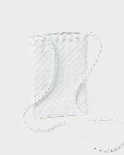 Grace Emerald Woven Crossbody