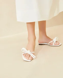 Hadley Natural Bow Sandal