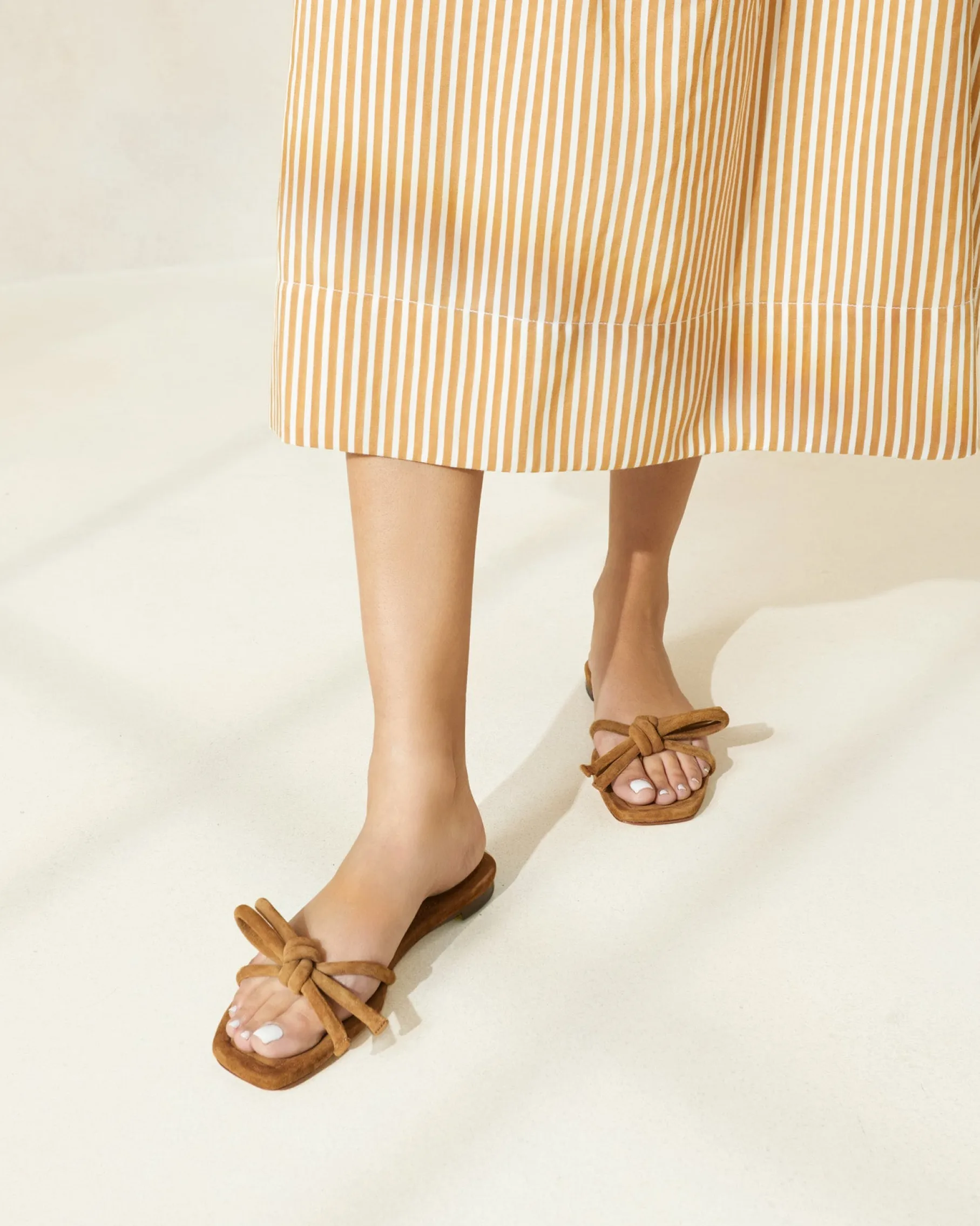 Hadley Timber Brown Bow Sandal