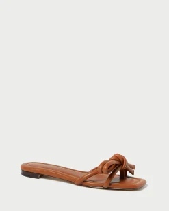 Hadley White Bow Sandal