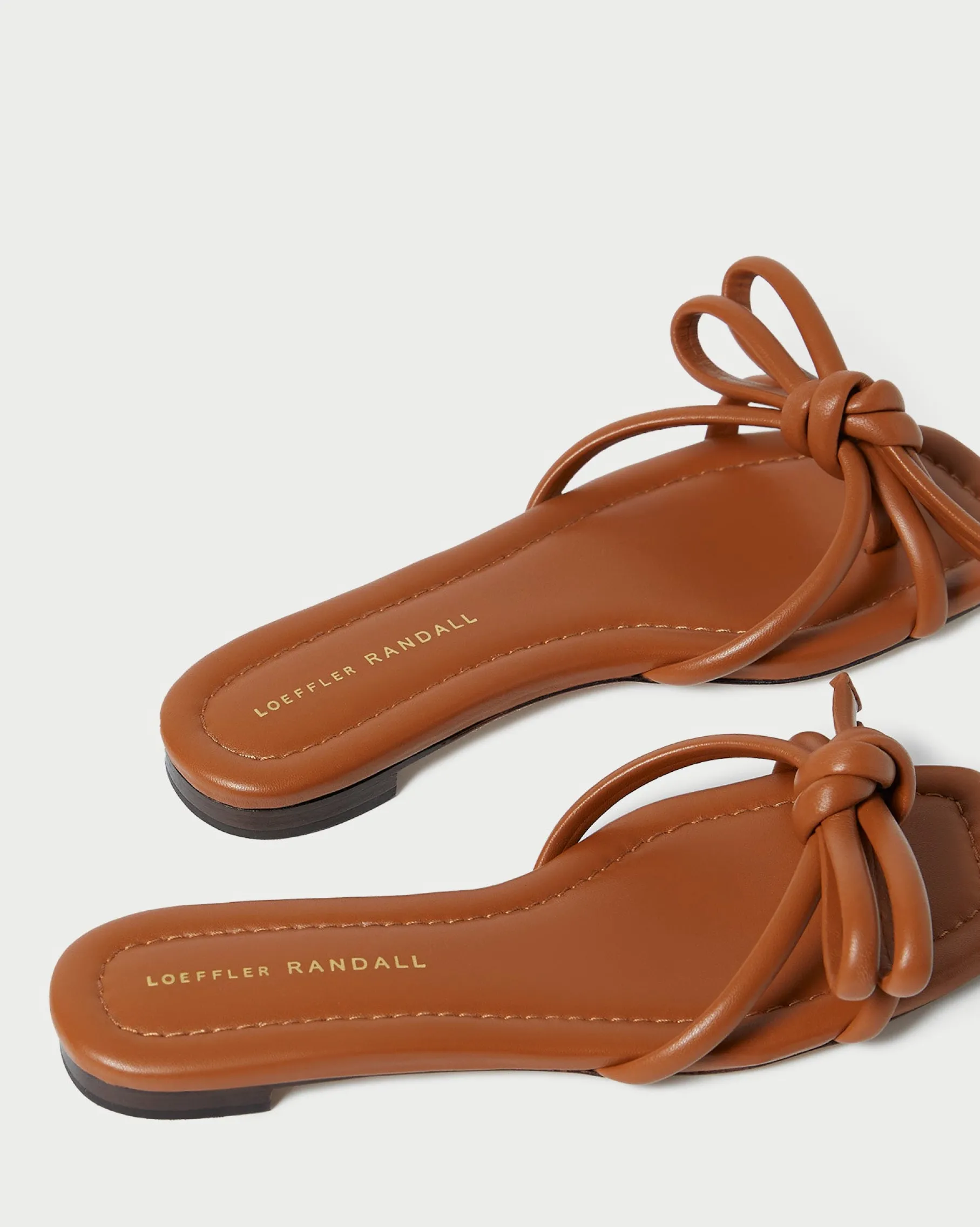 Hadley White Bow Sandal