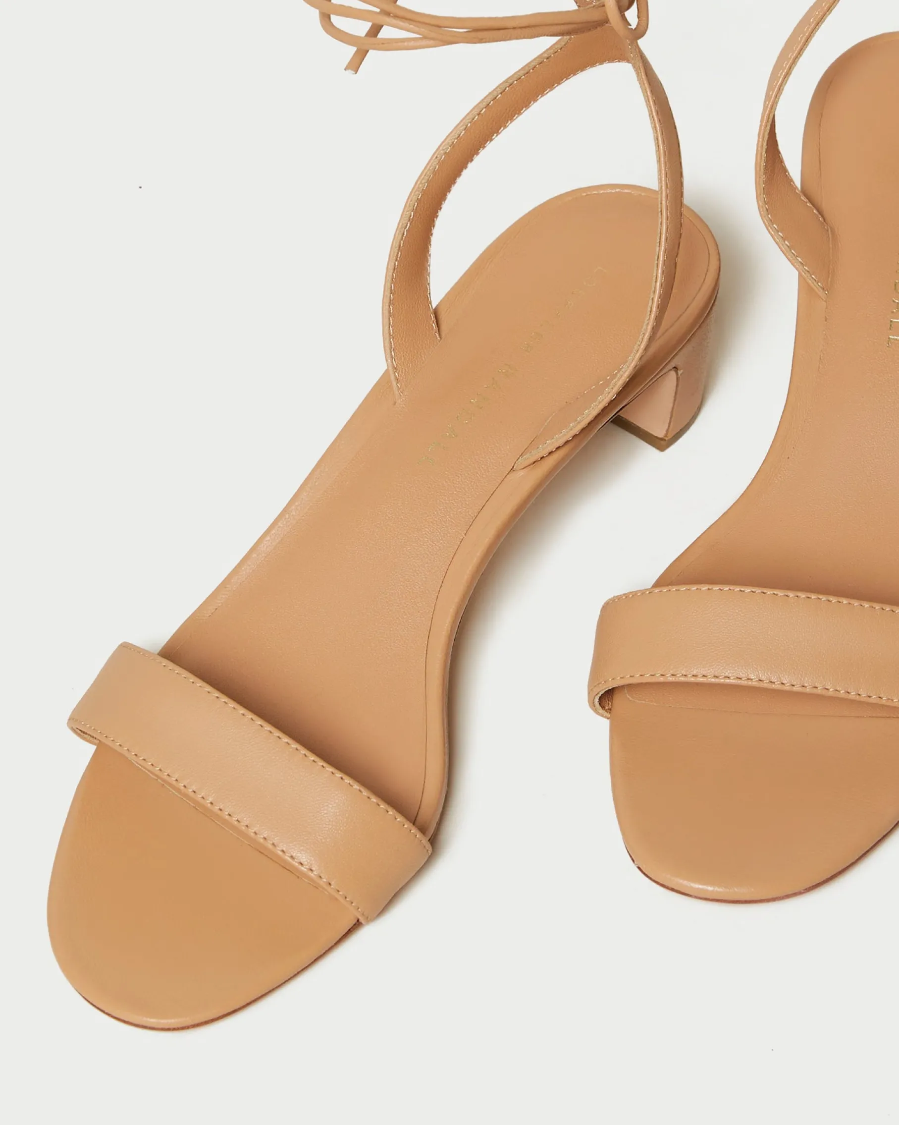 Jackie Dune Mid Heel Sandal