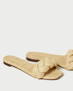 Joanna Blue Denim Braided Sandal