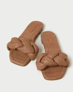 Joanna Blue Denim Braided Sandal
