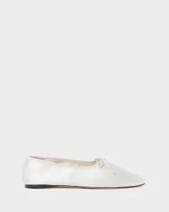 Landon Black Leather Ballet Flat
