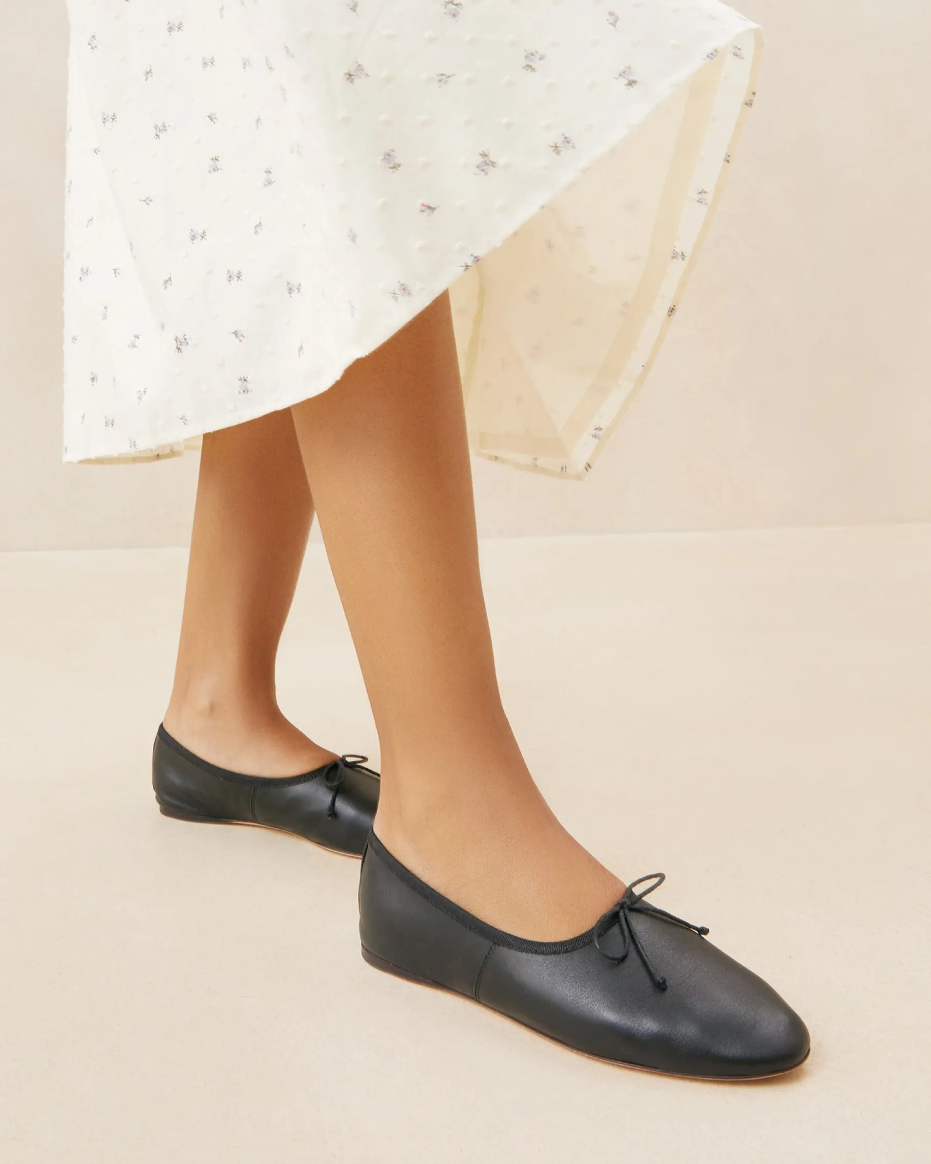 Landon Black Mesh Ballet Flat