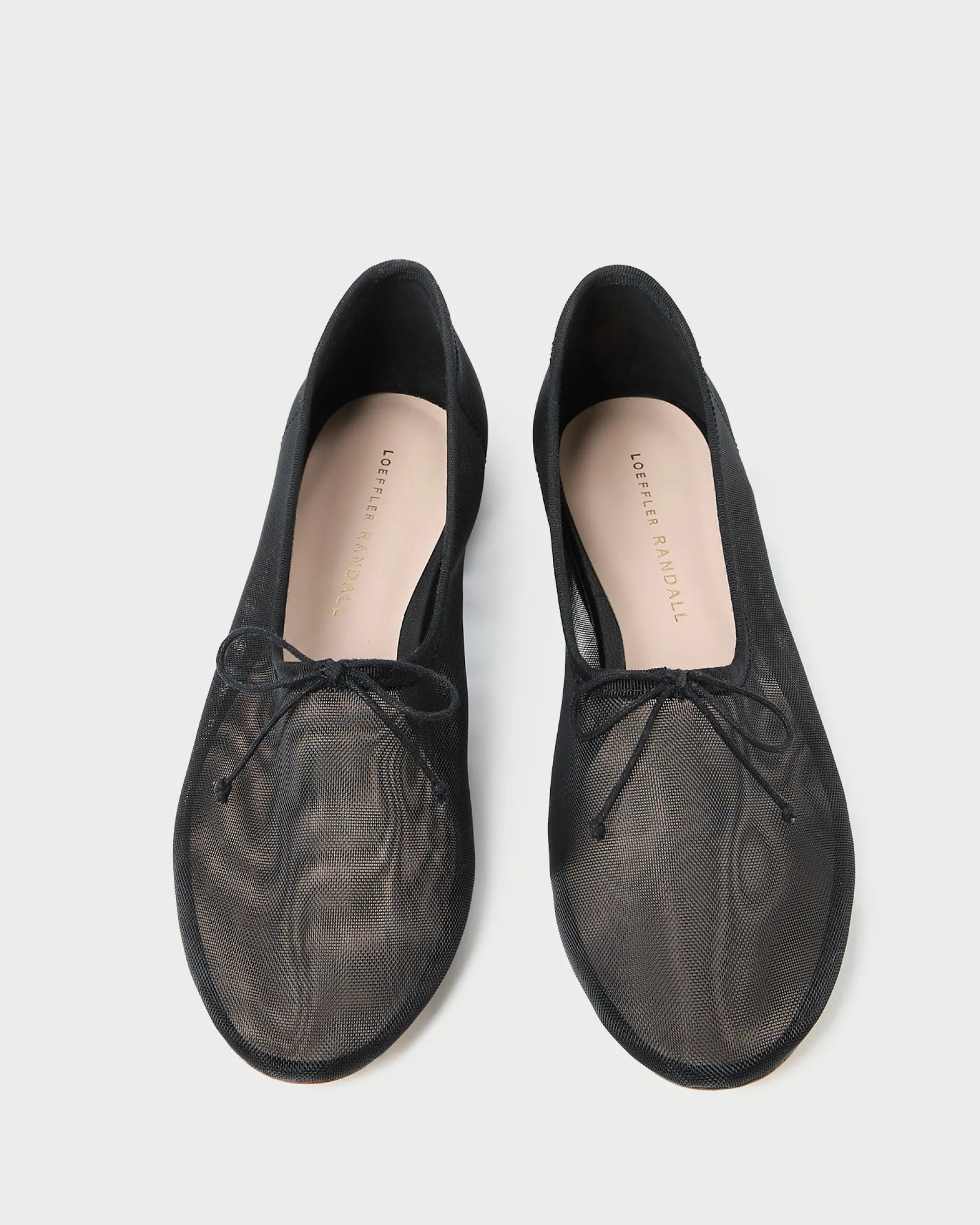 Landon Black Mesh Ballet Flat