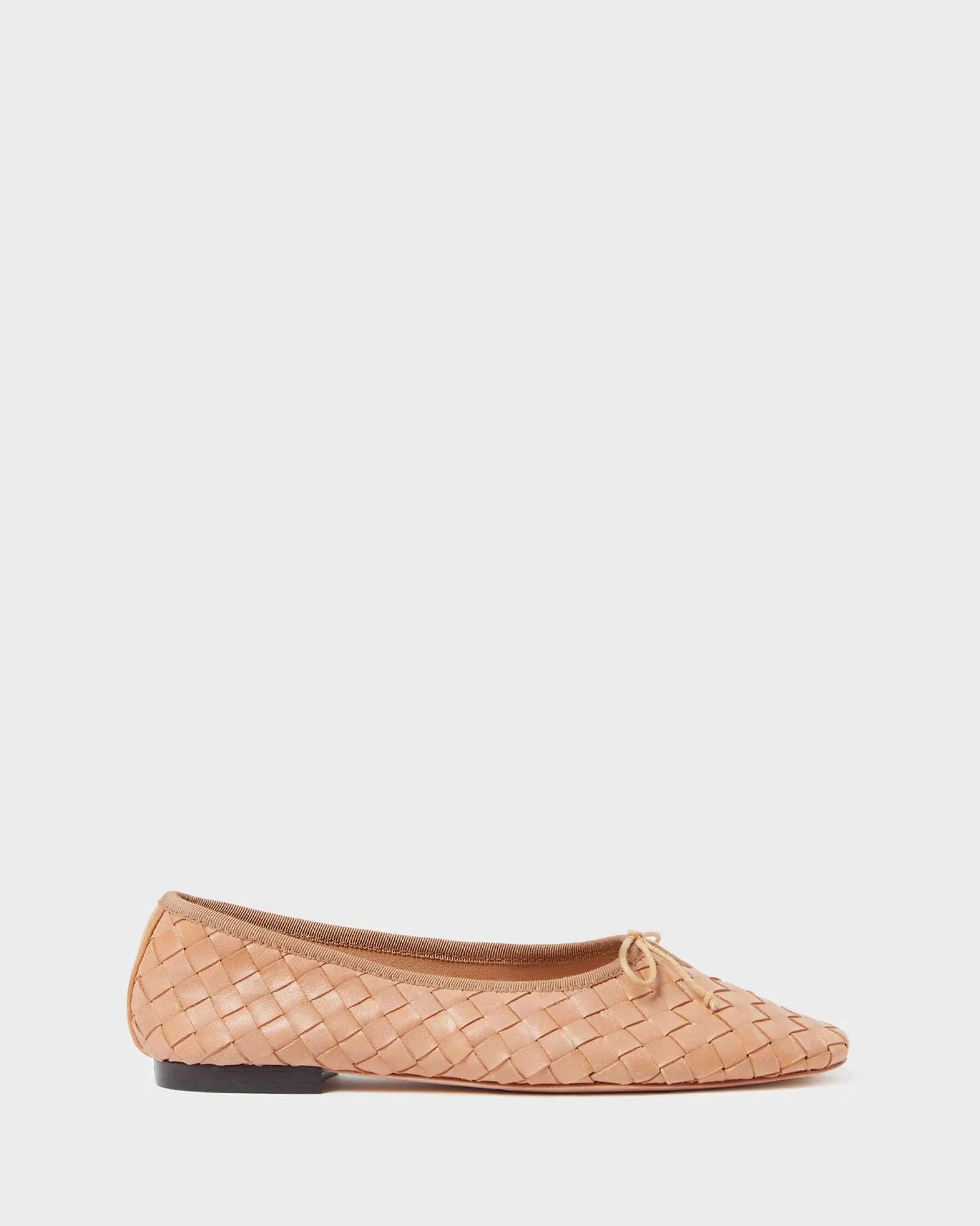Landry Chocolate Woven Ballet Flat