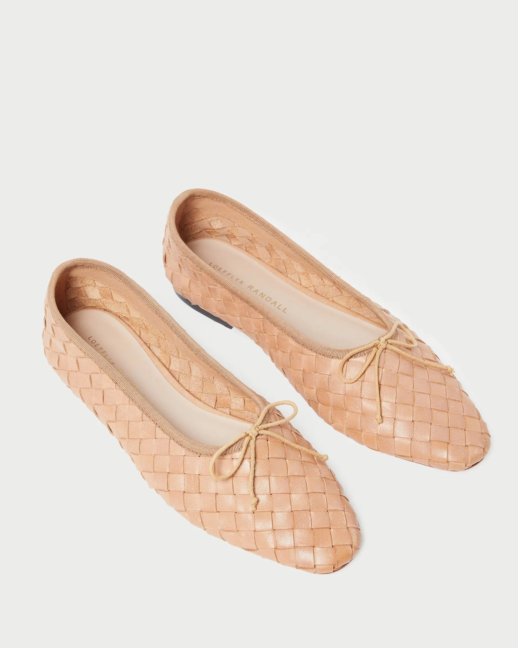Landry Honey Woven Ballet Flat