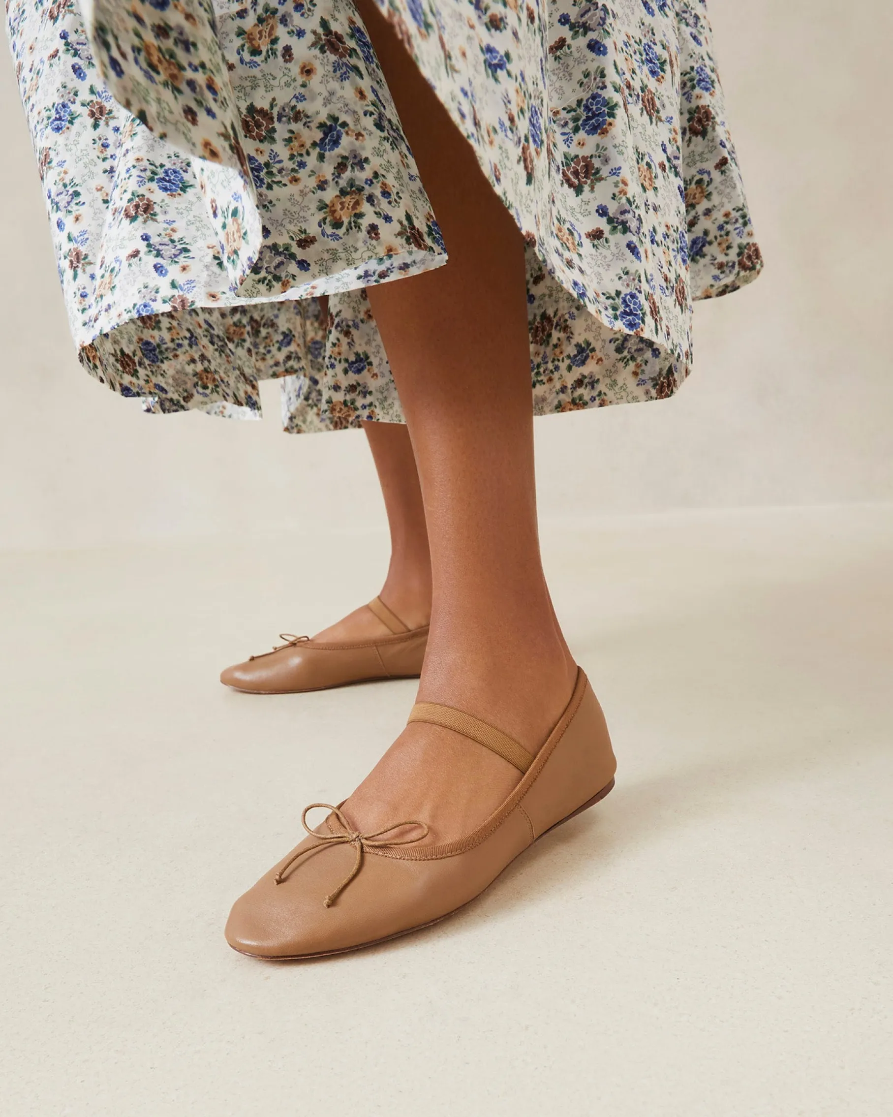 Leonie Black Crochet Ballet Flat