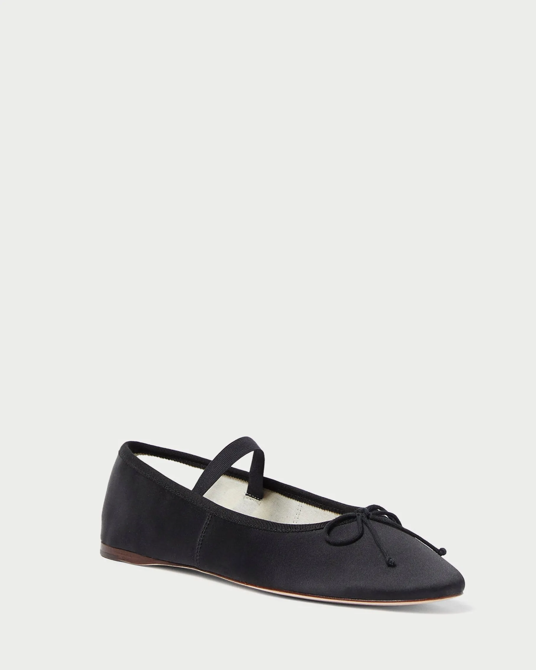 Leonie Chocolate Leather Ballet Flat