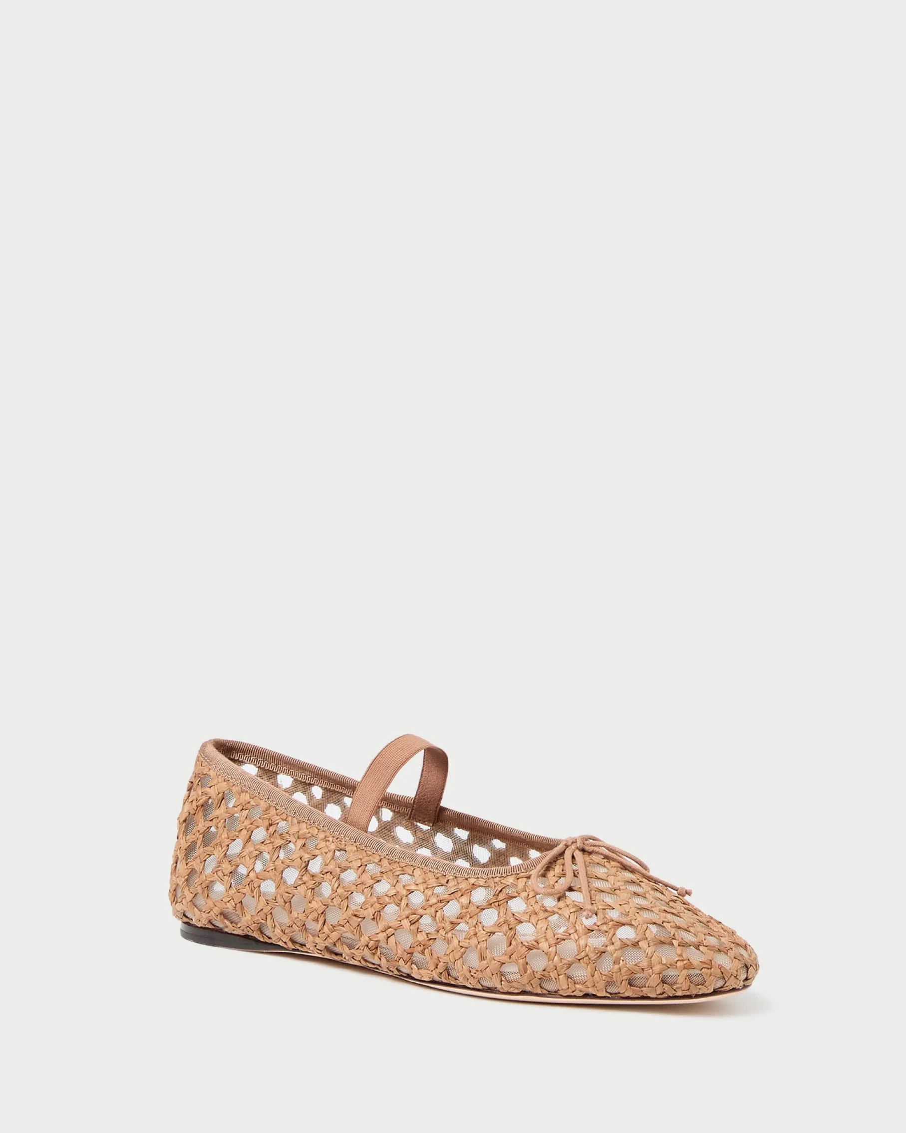 Leonie Chocolate Leather Ballet Flat