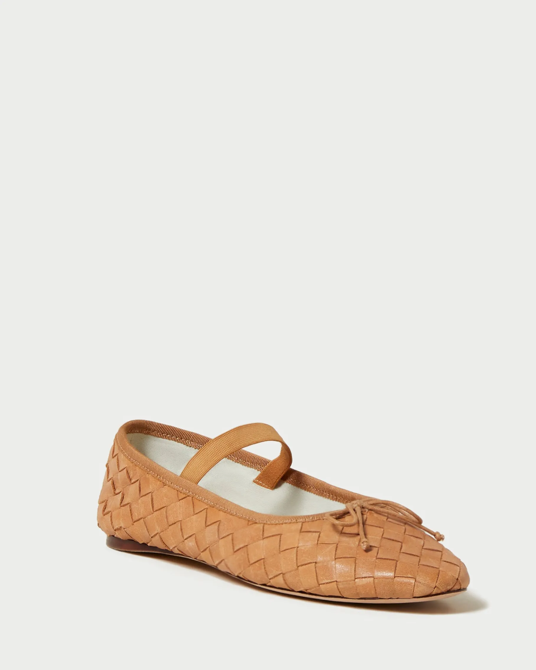Leonie Chocolate Leather Ballet Flat