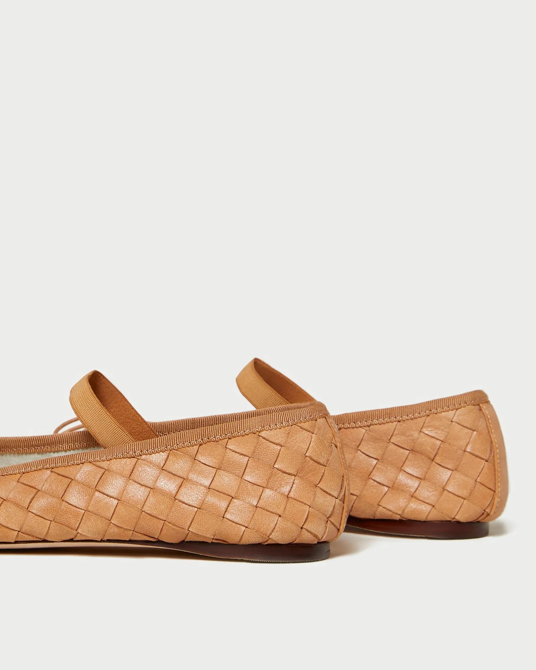 Leonie Chocolate Leather Ballet Flat