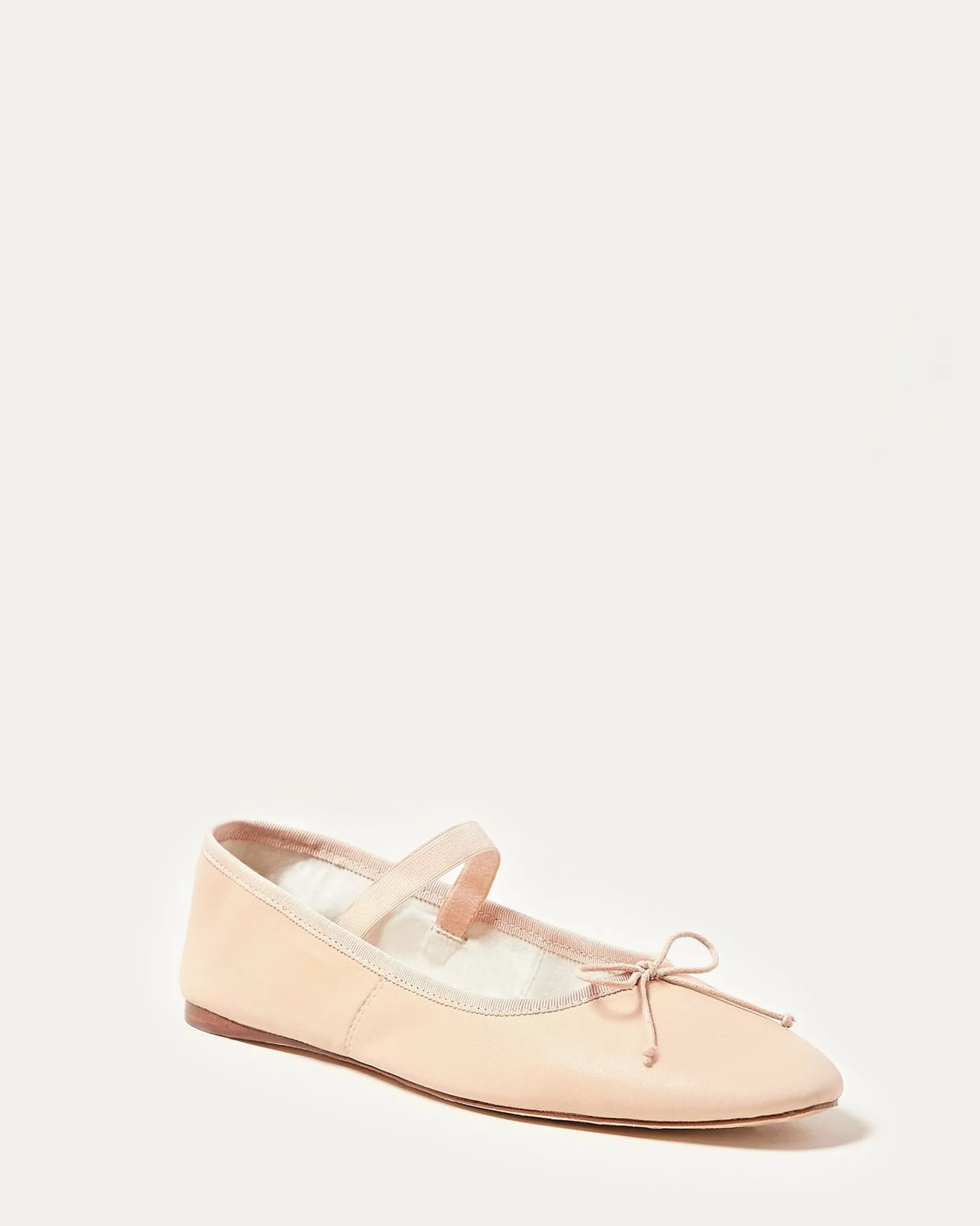 Leonie Chocolate Leather Ballet Flat