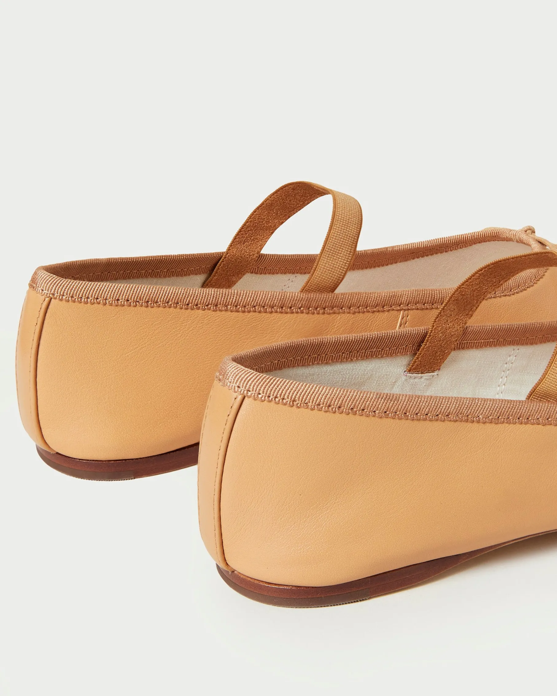 Leonie Chocolate Leather Ballet Flat