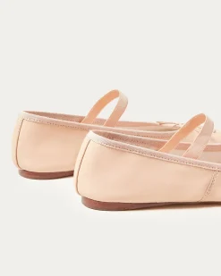 Leonie Chocolate Leather Ballet Flat