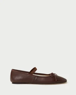 Leonie Cream/Crystal Ballet Flat