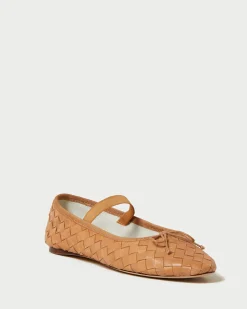 Leonie Honey Ballet Flat