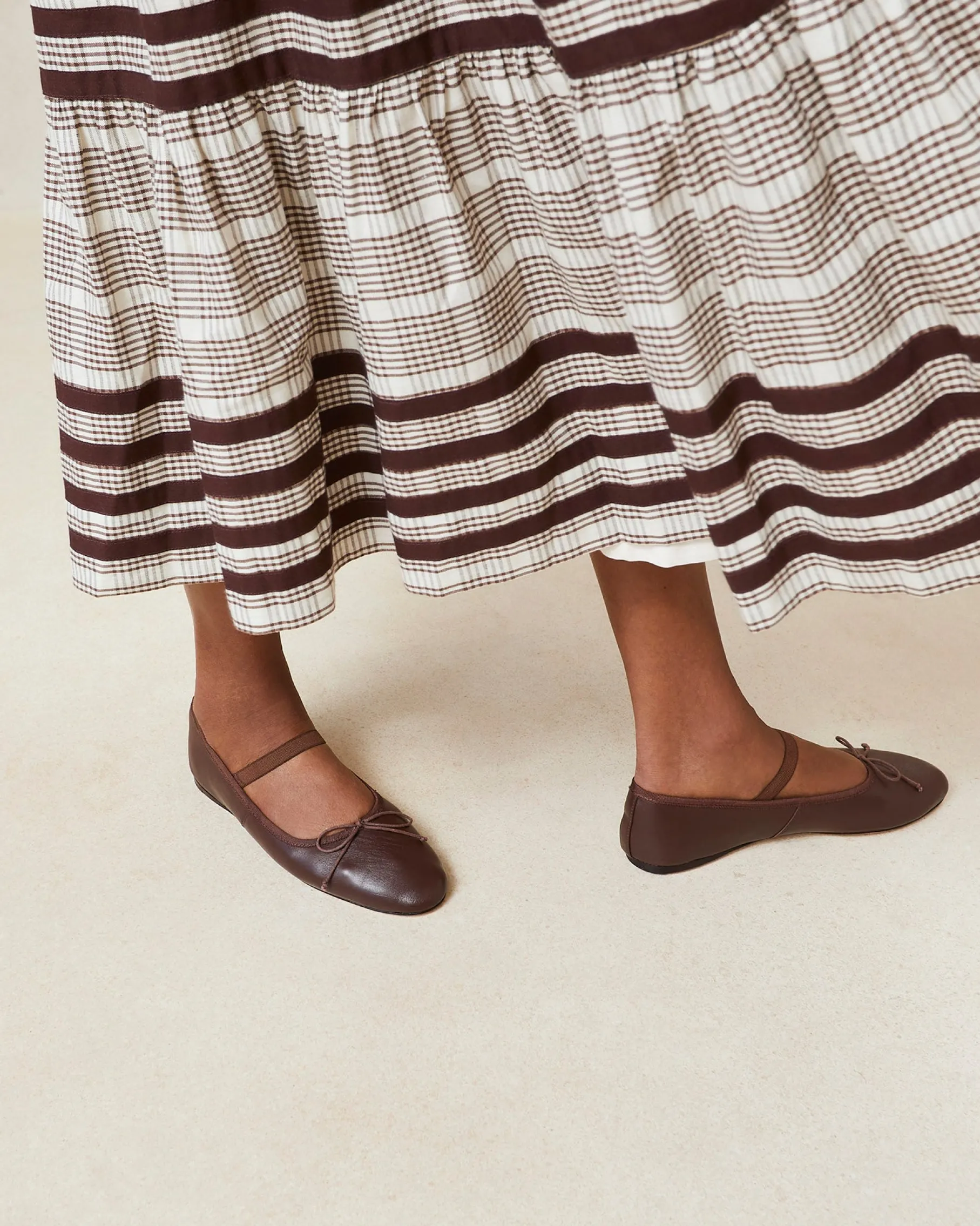 Leonie Safari Ballet Flat