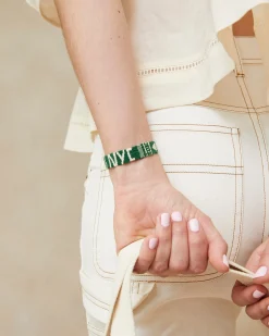 Mayan Hands Green NYC Bracelet