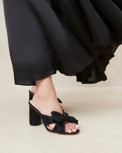 Penny Pearl Pleated Bow Heel